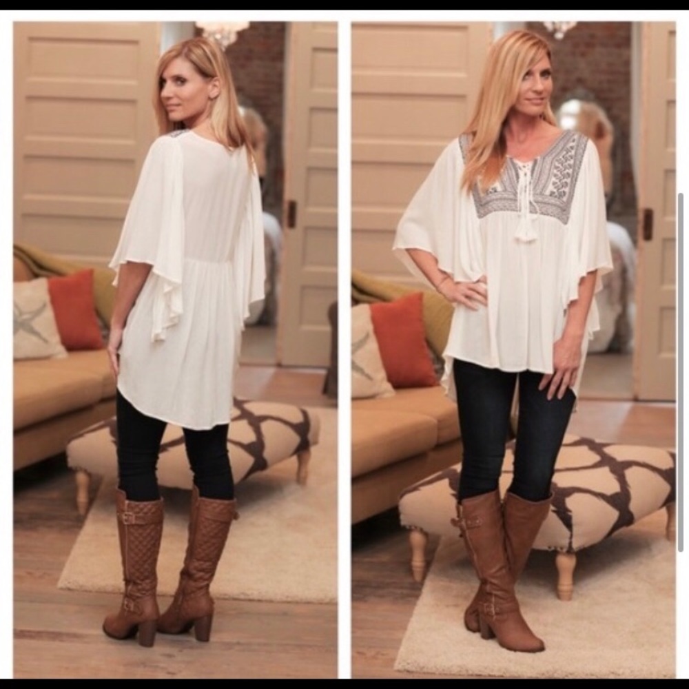 Infinity Raine Embroidered Tunic M - Picture 3 of 3